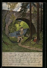 Künstler-AK Ernst Liebermann