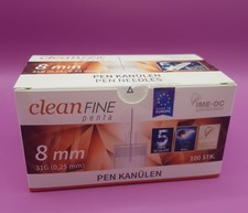 Cleanfine Pen Nadeln 8mm 31G
