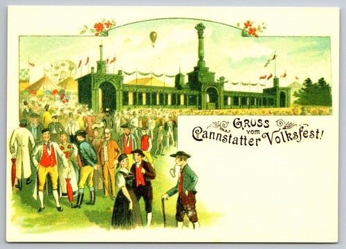 Gruss vom cannstatter - ak,