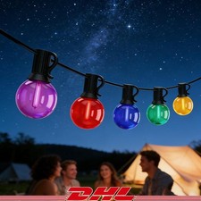 Bunt G40 Birnen Lichterkette