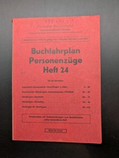 Buch Buchfahrplan Heft 24