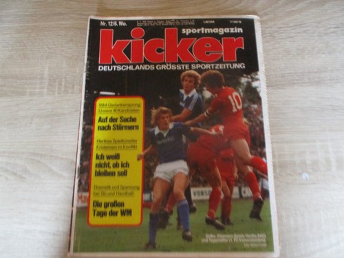 Kicker 1978 78 klaus - 12/78,