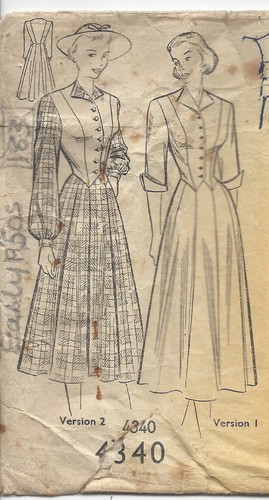 1950s vintage nähen muster - 1950s,