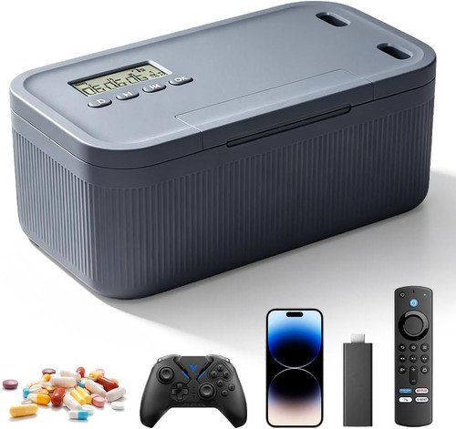 Safe timed lock box handy - safe,