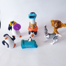 Konvolut Madagascar Pinguine Figuren 6 Stück McDonalds / Burger King
