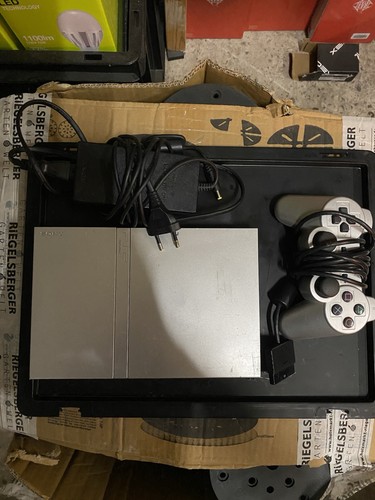 Ps2 slim satin silver - ps2,