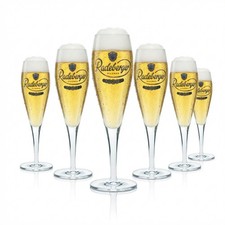 6x Radeberger Bier Glas 0,2l