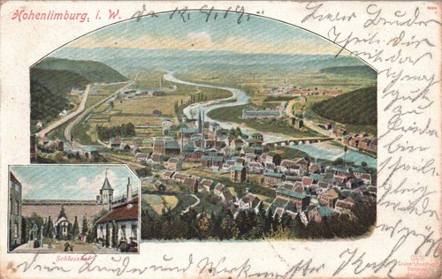 Litho hohenlimburg - hohenlimburg, (hagen)