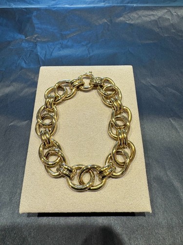 Gold armband 14karat - armband,
