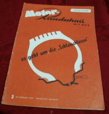 Motor Rundschau mit NKZ 3/1955
