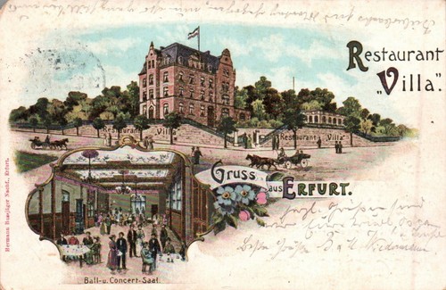 Gruss aus erfurt - ak,