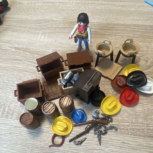 Playmobil western konvolut - playmobil,