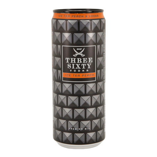 Three sixty vodka ice tea - three,