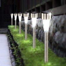 6er Set LED Außenleuchten Garten Lampen Wegbeleuchtung Solar Leuchten Lampen