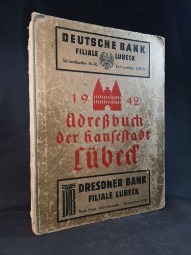 Adreßbuch der hansestadt - adreßbuch,