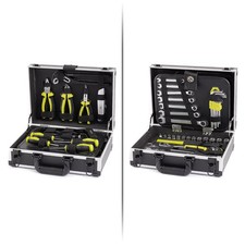 Baricus Werkzeugkoffer 83tlg Werkzeugset im Koffer Haushalt Auto Hobby B-Ware