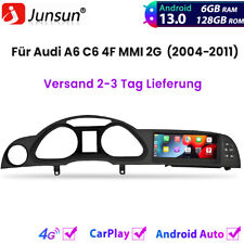 Für Audi A6 C6 4F MMI 2G 2004-2011 Carplay Android Multimedia Autoradio GPS 128G