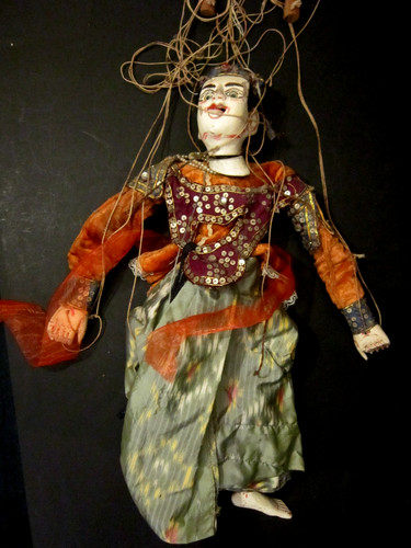 Asiatika holz marionette - asiatika,