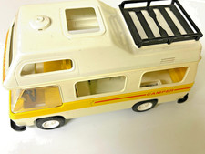 PLAYMOBIL Camper Vintage 1974 Modell 3258 mit Eltern und drei Kind vielen Extras