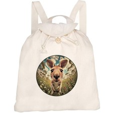 Canvas rucksack backpack - canvas,