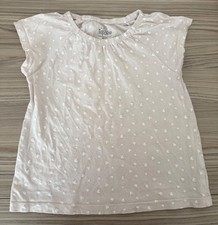 MÄDCHEN T - SHIRT / SHIRT / OBERTEIL „ HERZEN “ ( Gr. 98 / 104 )