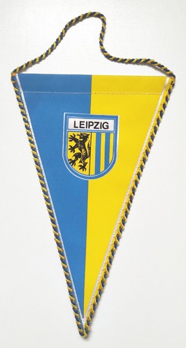 Wimpel leipzig blau gelb - leipzig,