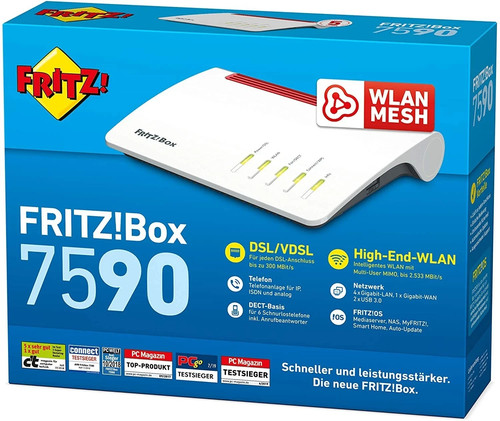 Avm fritz box 7590 dsl - dsl, modem