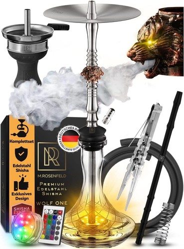 Shisha set komplett edelstahl - shisha,