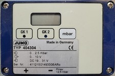 JUMO 404304 Druck und Differenzdruck Messumformer 2,5 mbar 0-10V