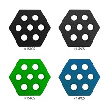 15x Hexagon Surfboard Pads