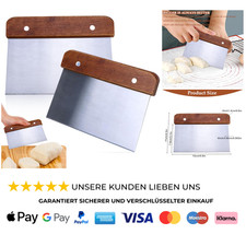 2 Stück Teigschaber