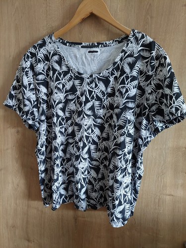 T shirt schwarz weiß - gr., t-shirt