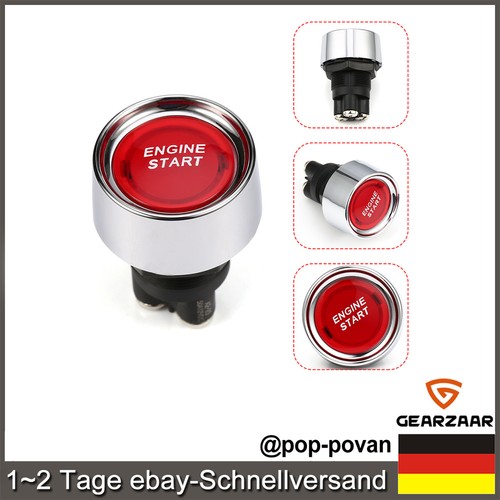 Auto motor startknopf - startknopf, 3pins