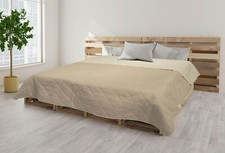 Tagesdecke Bettüberwurf Allzweckdecke ca. 220x240 cm Überwurf Patchwork Sofa XXL