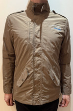 PORSCHE DESIGN - Herren-Jacke - Windbreaker - beige-braun - Gr. M - NEUWERTIG