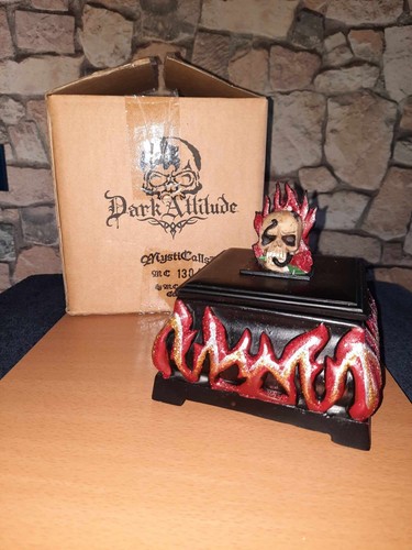 Mysticalls skull flames - mysticalls,