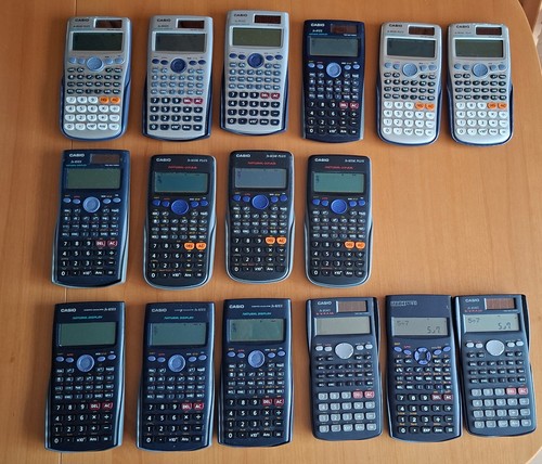 Casio taschenrechner konvolut - casio,