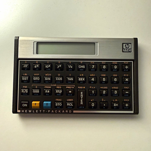 11c hewlett packard - hp, vintage