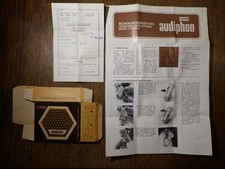 DDR - RFT audiophon: Bedienungsanleitung, Garantieschein 1987
