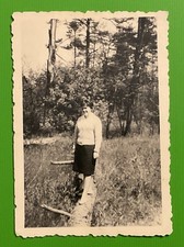 2010/Alte Foto elegante Dame  Alte mode Momentaufnahme HO-Labor Bernburg 9x6,4