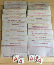 Bulova Accutron 218 Werk/Movement NOS Einzelteile Konvolut Spare Parts