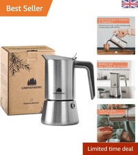 Edelstahl Mokkakanne