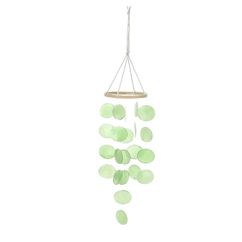 Muschel windspiel boho deko - windspiel,
