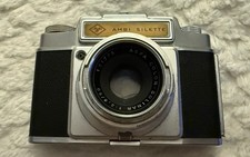 Schöne Kamera Agfa Ambi Silette, 3 Bein Stativ, Belichtungsmesser und Linse