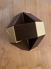 alt POLITOYS Puzzlespiel  RUBIK Würfel  Schlange Vintage Ungarn