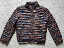 KHUJO Puffer / Daunen Jacke - Gr. L - Camouflage