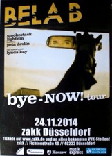 BELA B - ÄRZTE - 2014 - In Concert - Bye-Now Tour - Poster - Düsseldorf