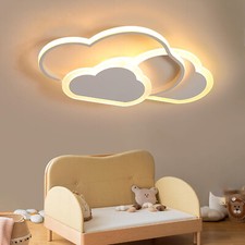 32W LED Deckenleuchte Dimmbar Deckenlampe Wolkenlampe Kinderzimmer Fernbedienung