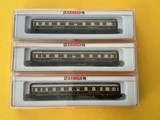 Arnold 2x 3855 Salonwagen 1. Kl 1x3857 Salonwagen 2 Kl DRG Rheingold unbespielt