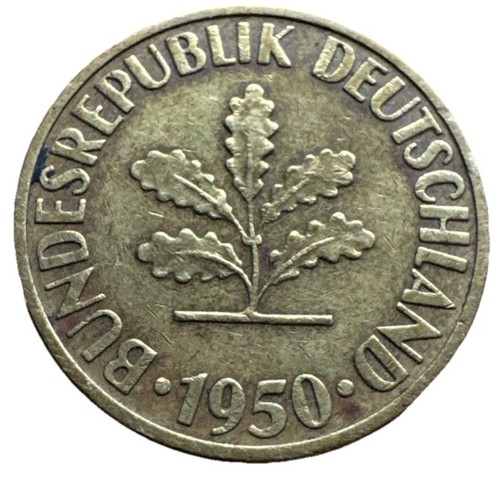 Pfennig münze 1950 - 10,